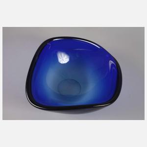 Murano Kobaltschale