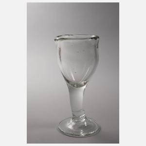 Vier Glasobjekte Design