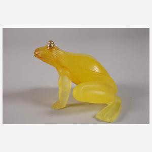 Daum Nancy Frosch Pâte de Verre