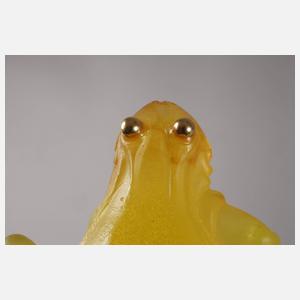 Daum Nancy Frosch Pâte de Verre