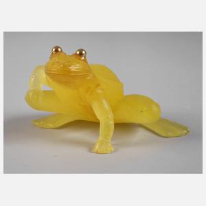 Daum Nancy Frosch Pâte de Verre