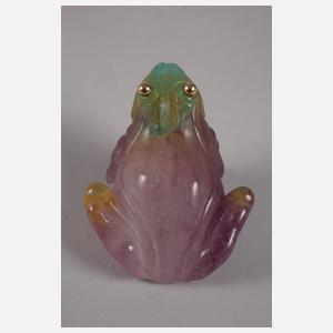 Daum Nancy Frosch Pâte de Verre