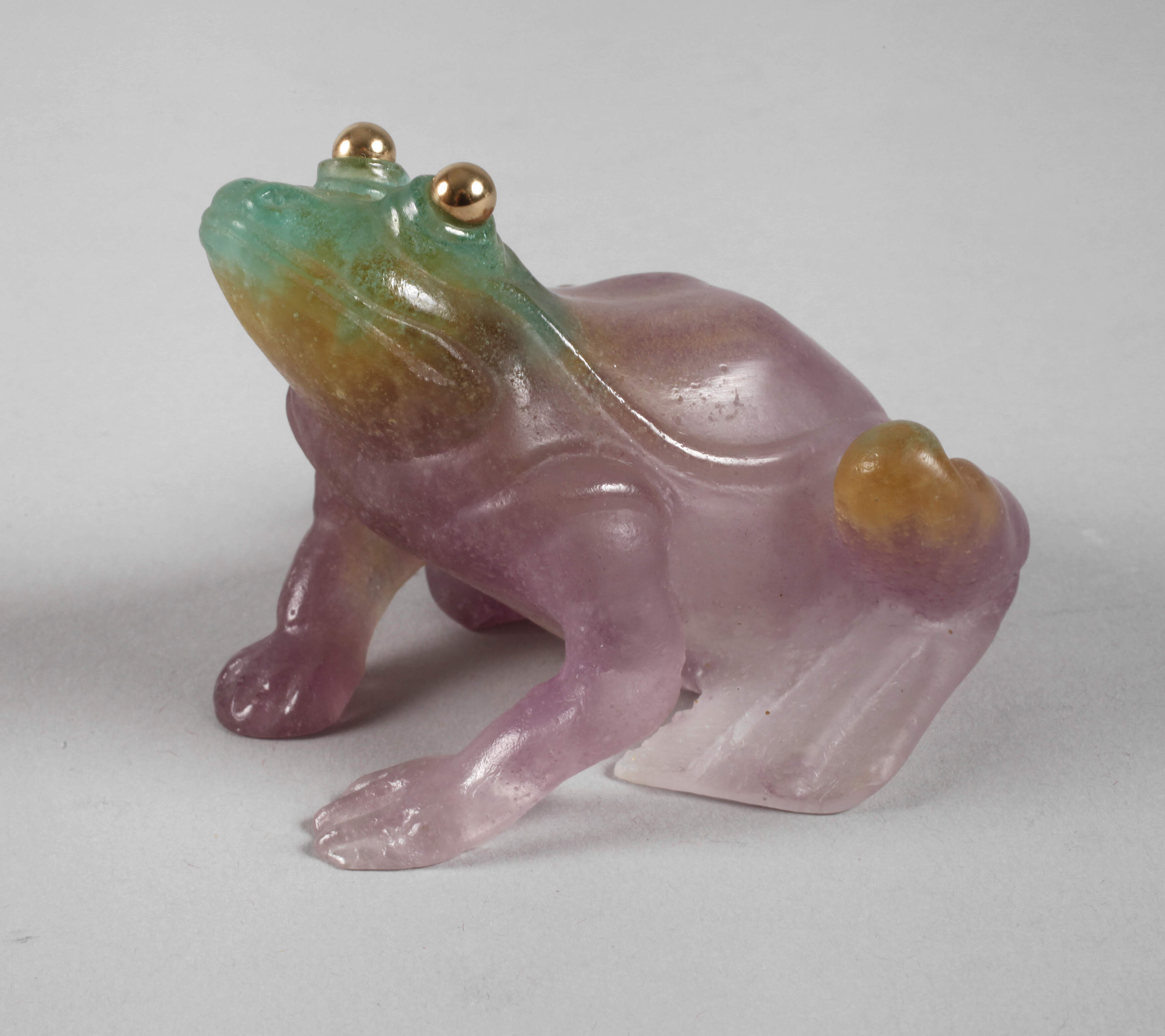 Daum Nancy Frosch Pâte de Verre