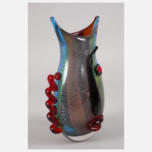 Gilde Glass Art Gesichtervase
