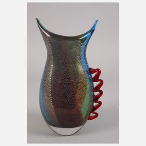 Gilde Glass Art Gesichtervase