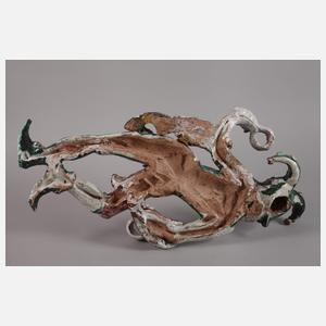 Italienische Wandfigur Harlekin