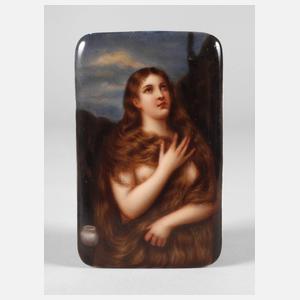 Kleine Bildplatte Büßende Maria Magdalena