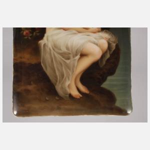 Kleine Bildplatte Psyche am Meer