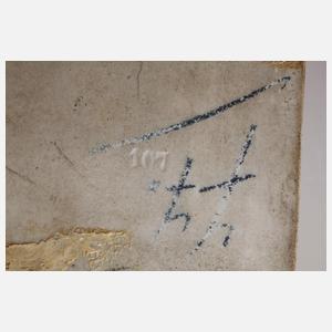 Kleine Bildplatte Psyche am Meer