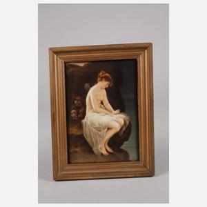 Kleine Bildplatte Psyche am Meer