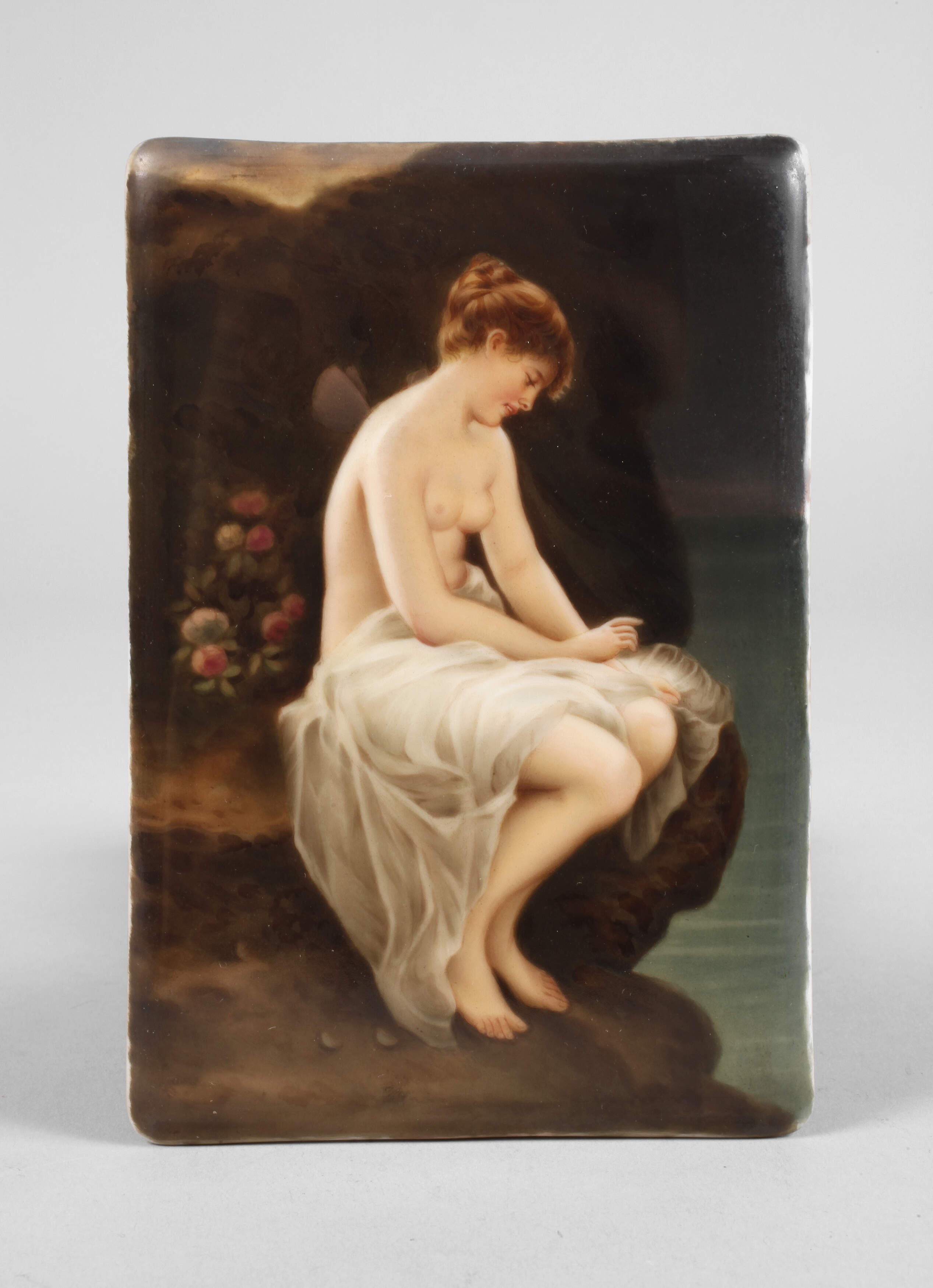 Kleine Bildplatte Psyche am Meer