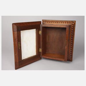 KPM Berlin Bildplatte Zwergenmotiv mit Schatulle