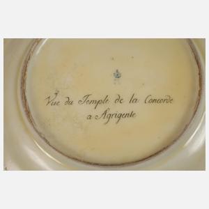 Ansichtenteller Concordiatempel