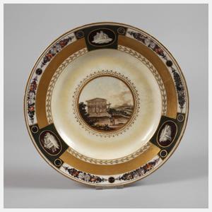 Ansichtenteller Concordiatempel