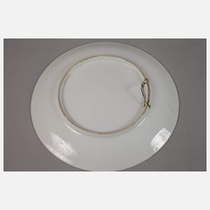 Drei Wandteller im Alt-Wiener Stil