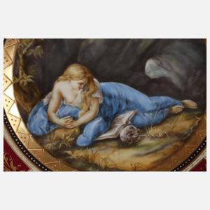 Prunkteller "Büßende Magdalena"