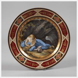 Prunkteller "Büßende Magdalena"