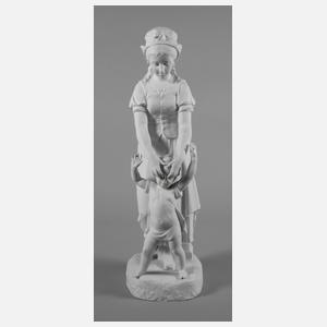 Frankreich große Figurengruppe Die ersten Schritte