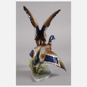 Hutschenreuther Aufsteigende Wildenten