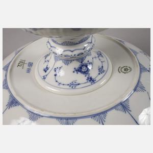 Kopenhagen Tafelaufsatz "Musselmalet Vollspitze"