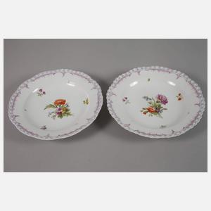 KPM Berlin vier Speiseteller "Königsglatt"