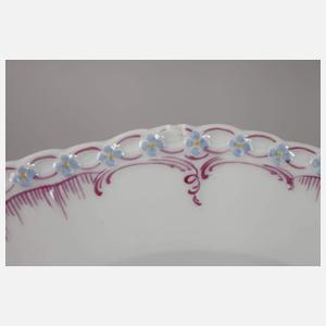 KPM Berlin vier Speiseteller "Königsglatt"