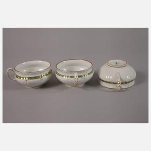 KPM Berlin Teeservice "Rocaille"