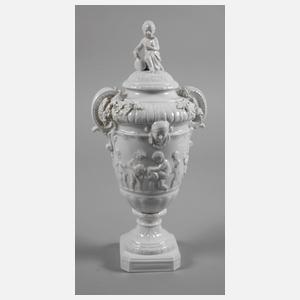 KPM Berlin Prunkvase Puttenbacchanal