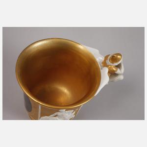 KPM Berlin Prunktasse Portrait Kaiserin Augusta