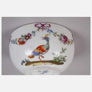 Meissen Teetasse Vogeldekor