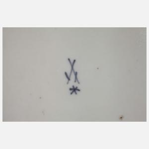 Meissen Reliefteller Marcolinizeit