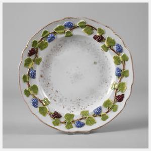 Meissen Reliefteller Marcolinizeit