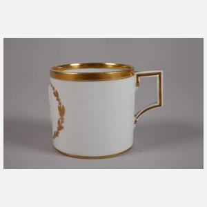 Meissen Portraittasse Martin Luther