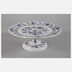 Meissen Tortenplatte "Zwiebelmuster"