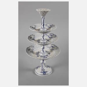 Meissen große Etagere "Zwiebelmuster"