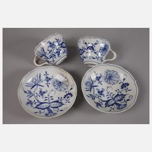 Meissen Frühstücksset "Zwiebelmuster"