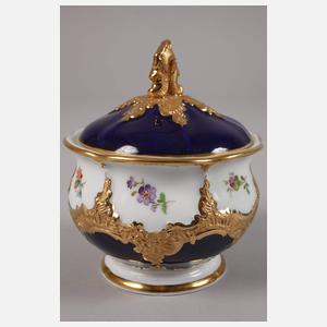 Meissen Zuckerdose "B-Form"