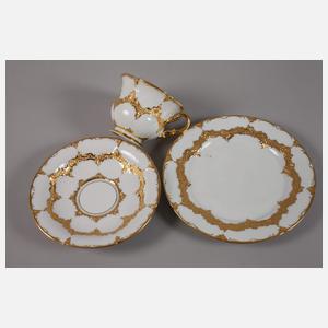 Meissen Prunkgedeck "B-Form"
