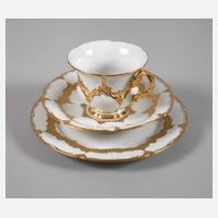 Meissen Prunkgedeck "B-Form"111