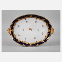 Meissen Prunktablett "B-Form"111