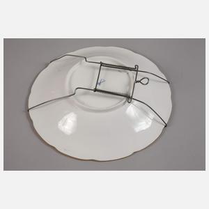 Meissen Prunkschale Blumenmalerei