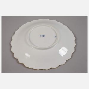 Meissen kleiner Prunkteller "Blume 2"