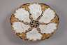 Meissen Prunkschale Muschelrelief