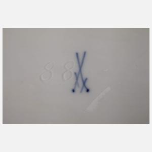 Meissen großes Postament für Kaminuhr