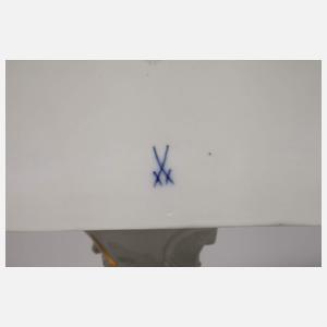 Meissen Prunkpendule "Die vier Elemente"