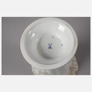 Meissen Prunkvase Reliefdekor