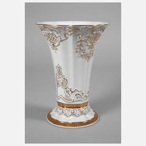 Meissen Prunkvase Reliefdekor