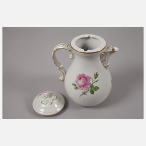 Meissen Restservice "Rote Rose"