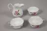 Meissen Restservice "Rote Rose"