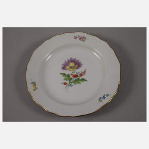 Meissen Konvolut Serviceteile "Blume 2"